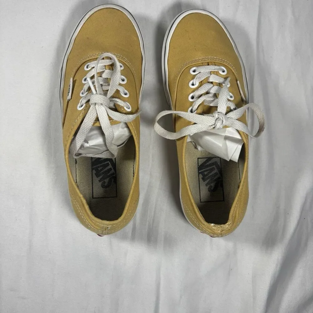 Vans Yellow Canvas Sneakers Women’s 5.5 / Men’s 4